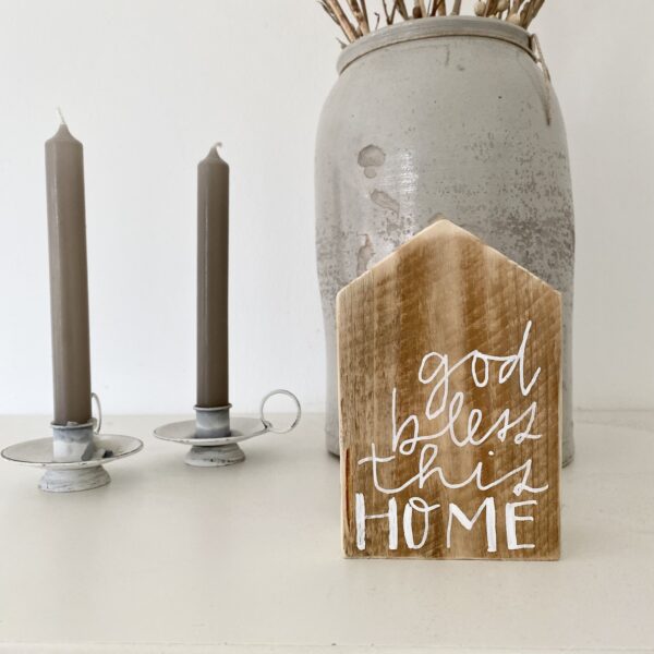 Häuschen „bless this home“ – Bild 6