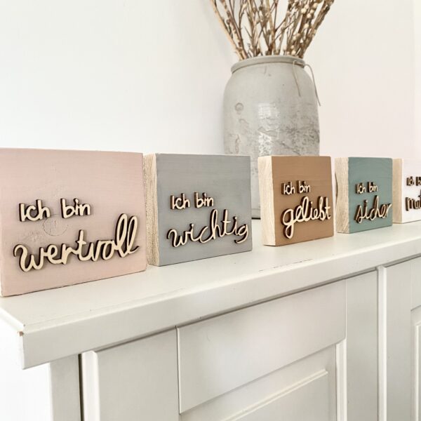 Minischild „Ich bin …“ | kids*collection | inkl. Postkarte – Bild 2